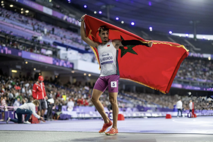 أيمن الحداوي يهدي المغرب ذهبية 400 متر في بطولة العالم لبارا ألعاب القوى