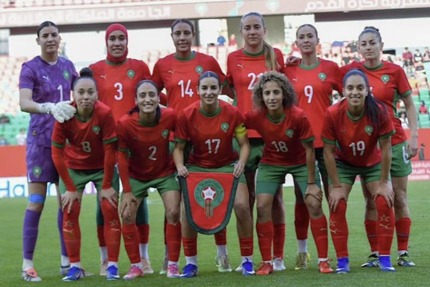 تقدم المنتخب المغربي النسوي في تصنيف الفيفا بعد نتائج إيجابية
