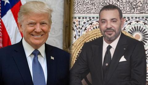 الملك محمد السادس يهنئ ترامب بمناسبة العيد الوطني الأمريكي