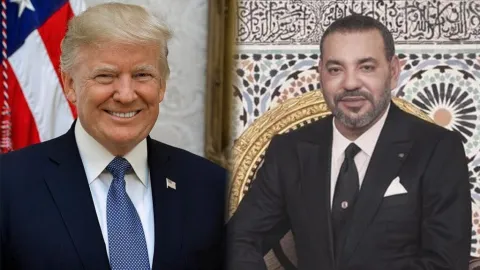 الملك محمد السادس يهنئ ترامب بمناسبة العيد الوطني الأمريكي