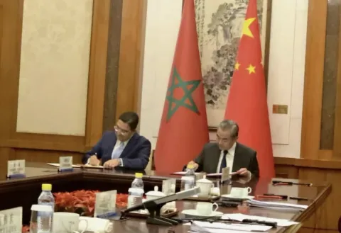 توقيع مذكرة تفاهم لإرساء آلية للحوار الاستراتيجي بغرض تعزيز العلاقات المغربية الصينية