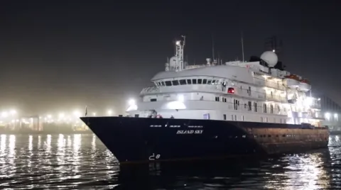 أول سفينة سياحية ترسو بالمحطة البحرية الجديدة للدار البيضاء