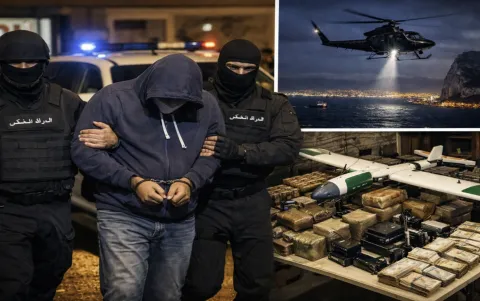 تفكيك شبكة تهريب جوي بين المغرب وإسبانيا وإسقاط أخطر بارون مخدرات بطنجة