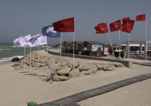 اللواء الأزرق يرفرف بشاطئ فم لبير في الداخلة للعام الثالث عشر على التوالي