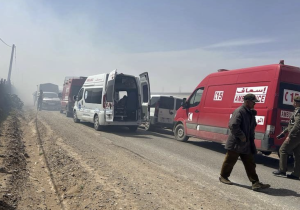 حادث سير خطير بأزيلال يخلف 19 مصابا بينهم امرأة حامل