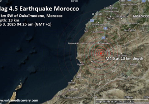 هزة أرضية بقوة 4,5 درجات بإقليم الحوز تعيد ذكريات زلزال 2023