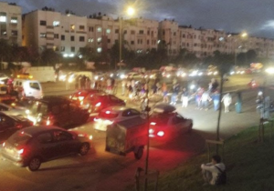 الوكيل العام للملك يتابع 18 شابا بعرقلة الطريق السيار بالدار البيضاء