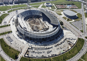 ملعب طنجة الكبير يدخل مراحله الأخيرة استعداداً لافتتاحه المرتقب