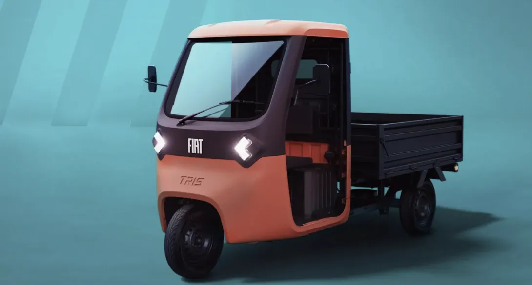 المغرب يطلق أول سيارة كهربائية ثلاثية العجلات من طراز FIAT TRIS