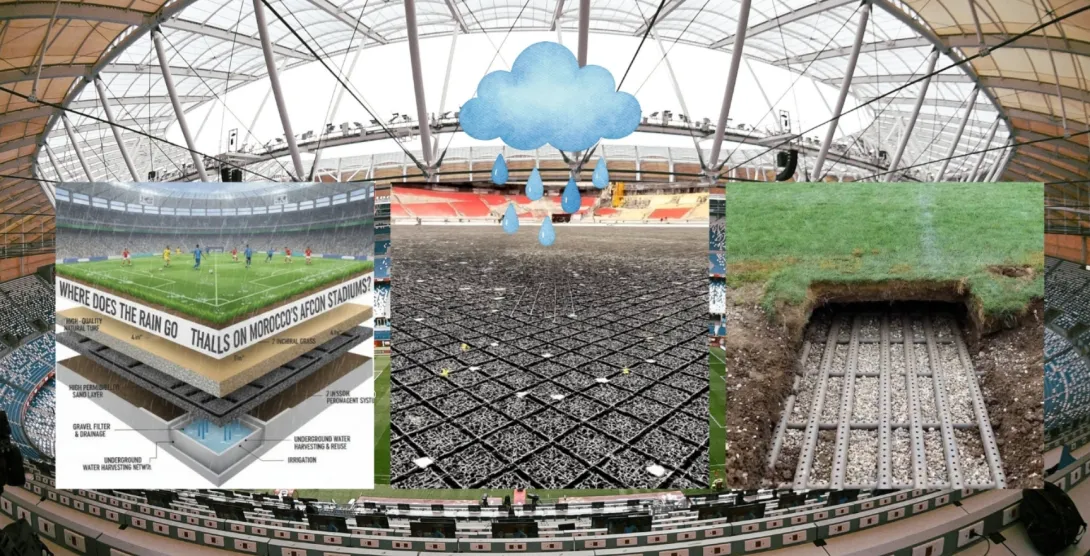 ملاعب المغرب تتحدى الأمطار وتؤكد جاهزيتها لاحتضان أكبر المواعيد القارية