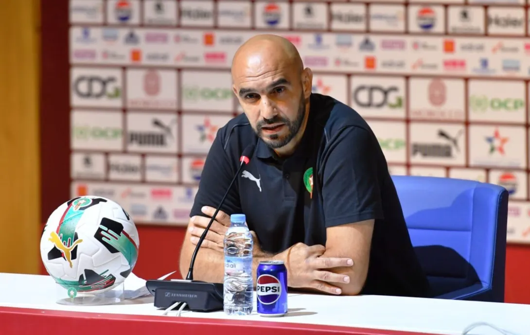 الركراكي: لم نكن في مستوانا المعهود أمام تنزانيا.. ونود التركيز على القادم