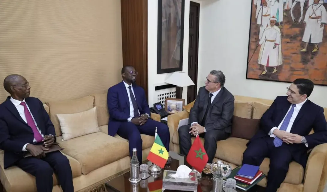 مأدبة غداء ملكية على شرف الوزير الأول السنغالي بالرباط