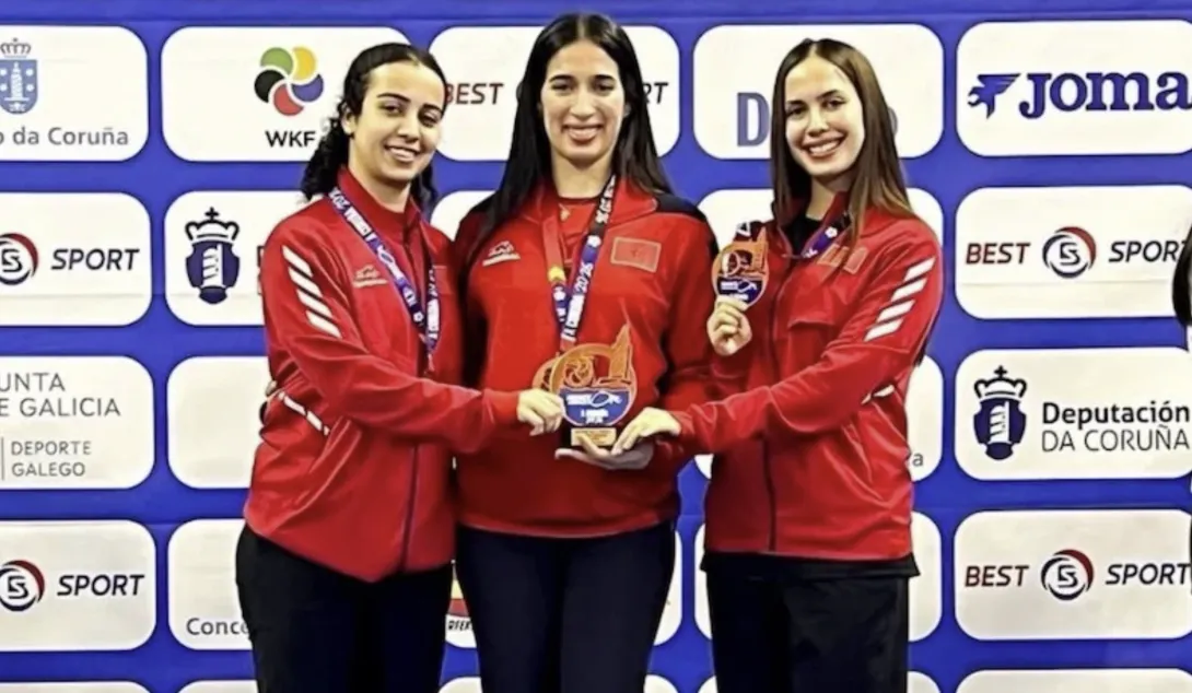 الكراطي المغربي يتألق في دوري “Karate 1 Series A” بإسبانيا